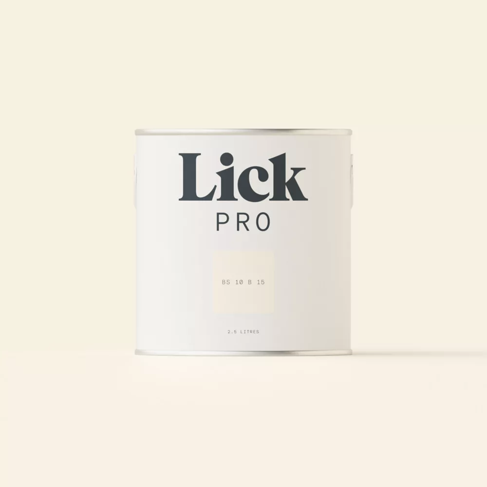 LickPro Matt White BS 10 B 15 Emulsion Paint 2.5Ltr 3 LickPro Matt White BS 10 B 15 Emulsion Paint 2.5Ltr