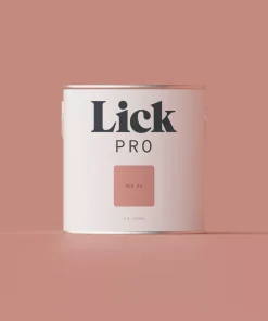 LickPro Matt Red 03 Emulsion Paint 2.5Ltr