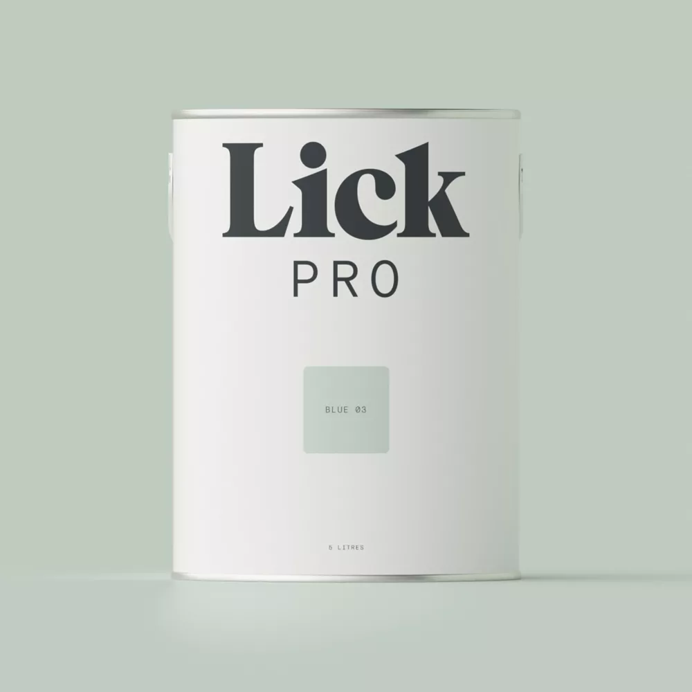 LickPro Matt Blue 03 Emulsion Paint 5Ltr