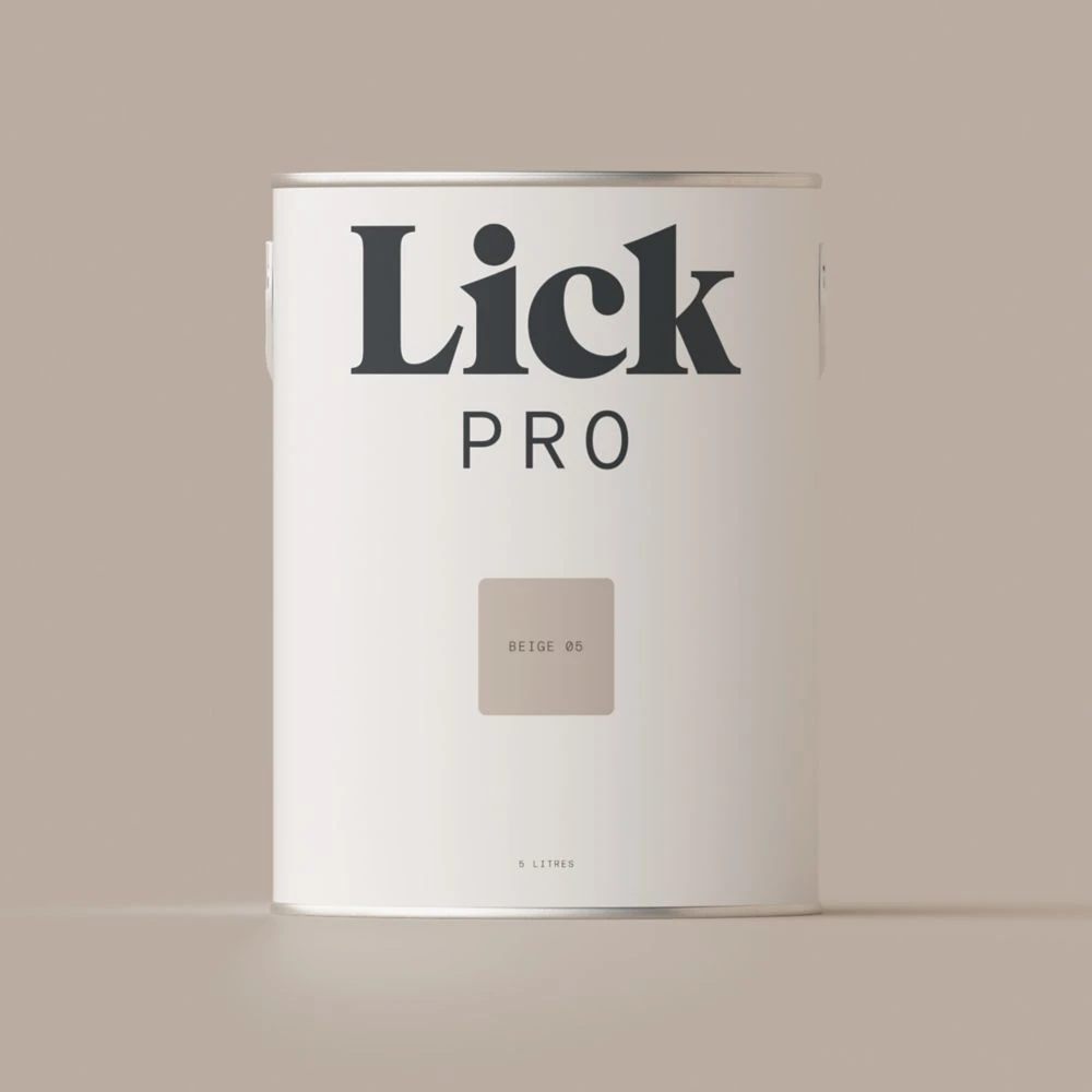 LickPro Eggshell Beige 05 Emulsion Paint 5Ltr 3 LickPro Eggshell Beige 05 Emulsion Paint 5Ltr