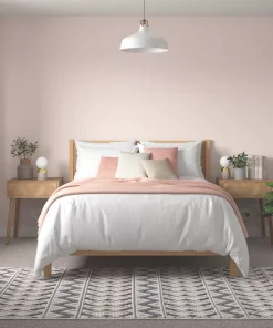 Dulux Matt Blush Pink Emulsion Paint 2.5Ltr -Lick Sales Shop 146CG A2