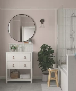 Dulux Matt Blush Pink Emulsion Paint 2.5Ltr -Lick Sales Shop 146CG A4