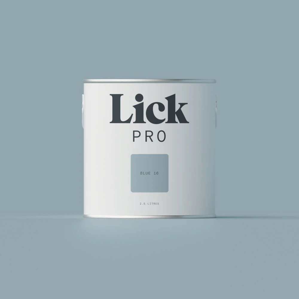 LickPro Eggshell Blue 16 Emulsion Paint 2.5Ltr