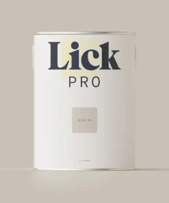 LickPro Eggshell Beige 04 Emulsion Paint 5Ltr