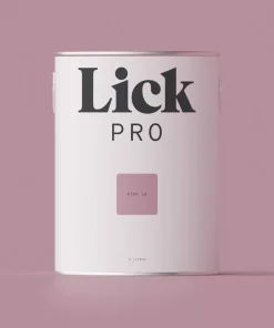 LickPro Matt Pink 10 Emulsion Paint 5Ltr