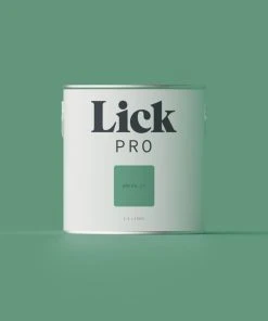 LickPro Matt Green 17 Emulsion Paint 2.5Ltr