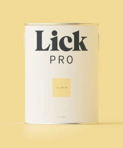 LickPro Matt Yellow 08 Emulsion Paint 5Ltr