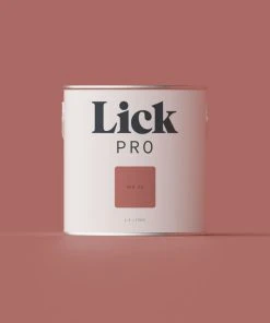 LickPro Matt Red 04 Emulsion Paint 2.5Ltr