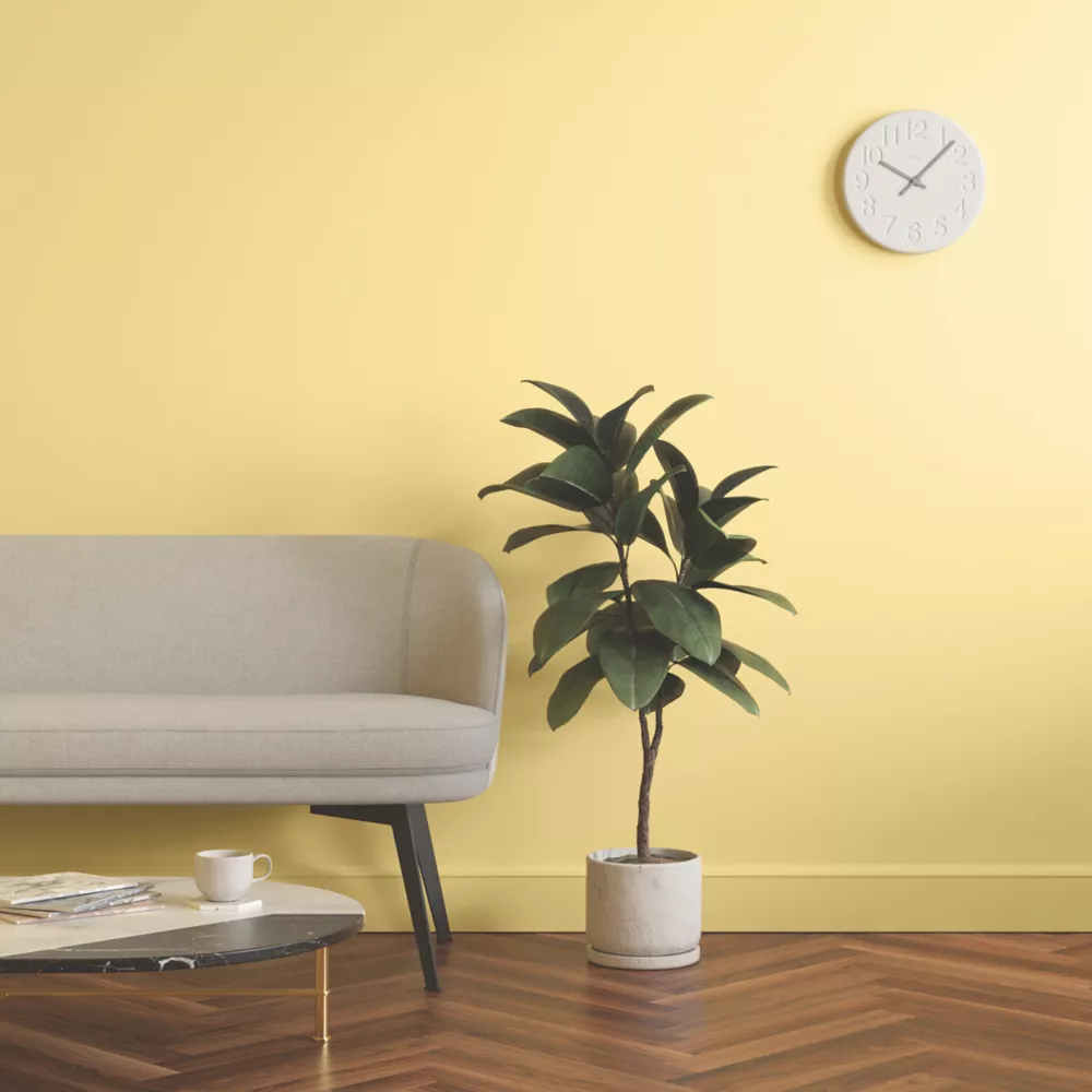 LickPro Eggshell Yellow 08 Emulsion Paint 5Ltr - Image 6