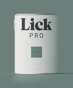 LickPro Eggshell Green 04 Emulsion Paint 5Ltr