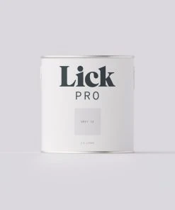 LickPro Matt Grey 14 Emulsion Paint 2.5Ltr