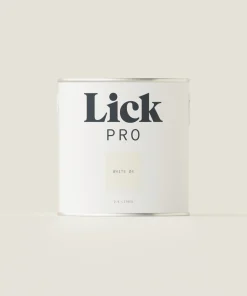 LickPro Matt White 04 Emulsion Paint 2.5Ltr