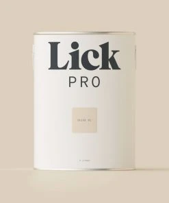 LickPro Eggshell Beige 01 Emulsion Paint 5Ltr