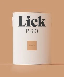 LickPro Matt Orange 03 Emulsion Paint 5Ltr
