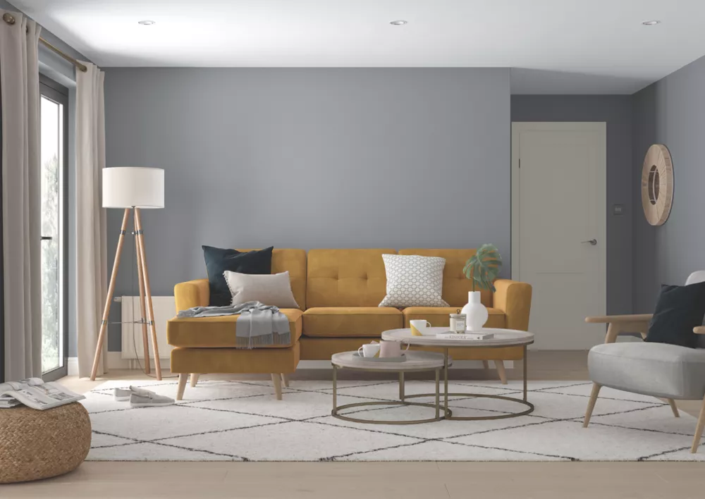 Dulux Matt Natural Slate Emulsion Paint 2.5Ltr - Image 3