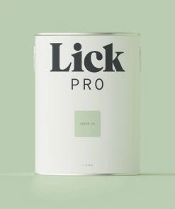LickPro Eggshell Green 13 Emulsion Paint 5Ltr