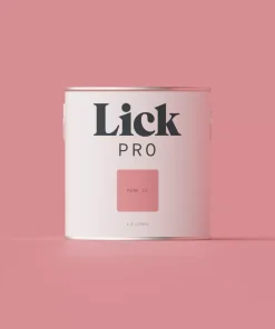 LickPro Eggshell Pink 12 Emulsion Paint 2.5Ltr