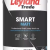 Leyland Trade Smart Matt Brilliant White Emulsion Paint 5Ltr