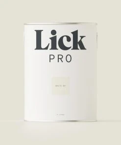 LickPro Eggshell White 04 Emulsion Paint 5Ltr