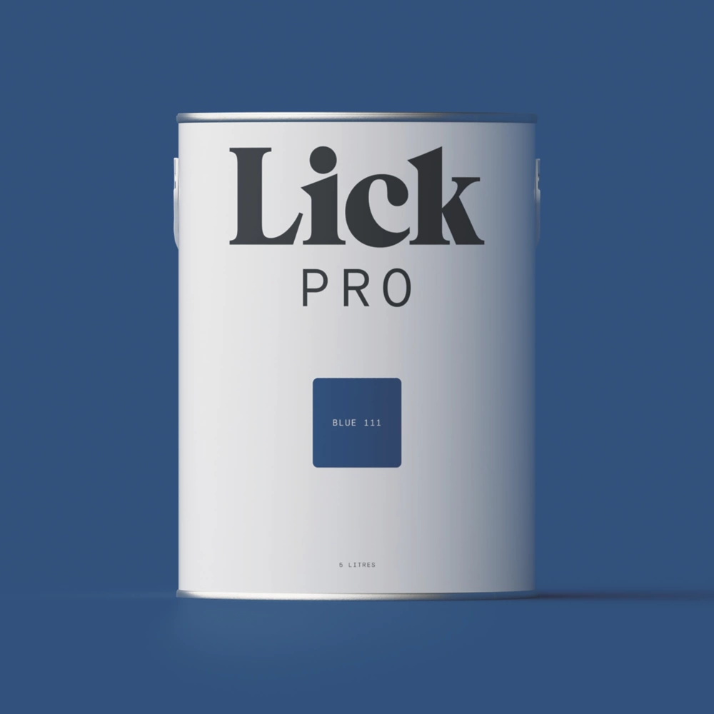 LickPro Matt Blue 111 Emulsion Paint 5Ltr