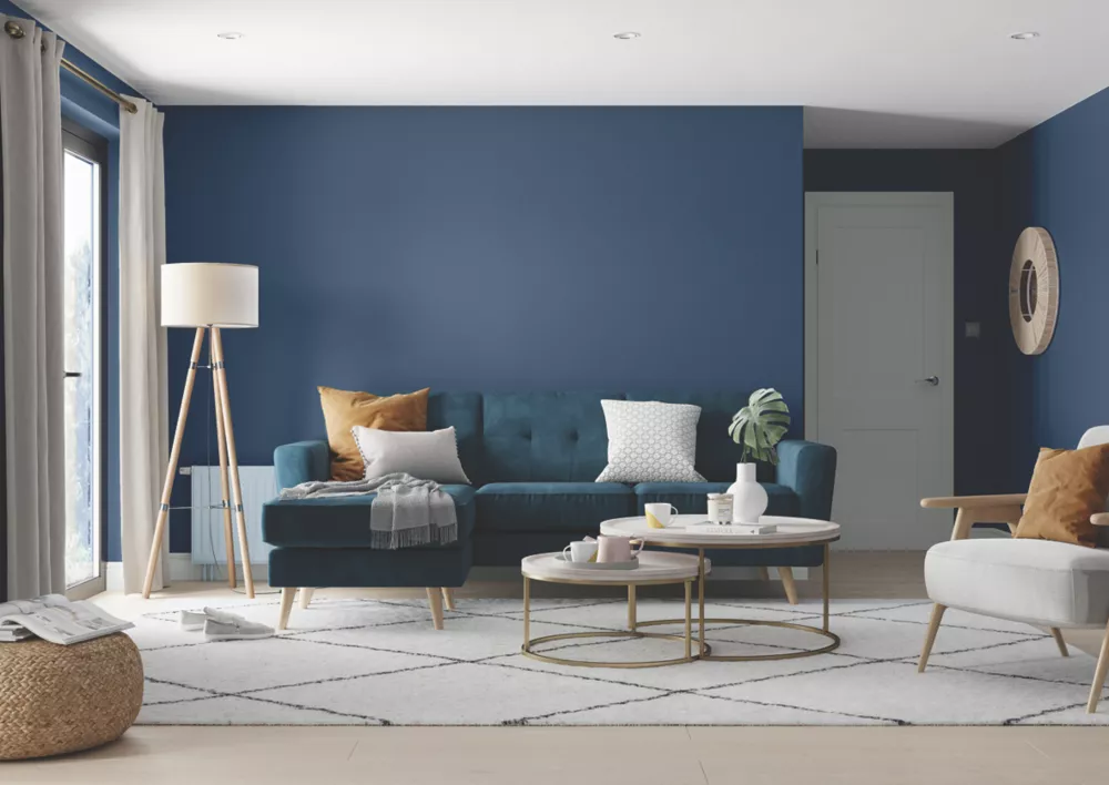 Dulux Matt Sapphire Salute Emulsion Paint 2.5Ltr 5 Dulux Matt Sapphire Salute Emulsion Paint 2.5Ltr - Image 3