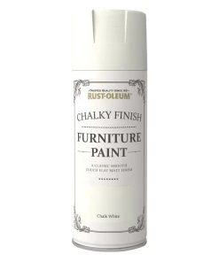 Rust-oleum Universal Furniture Spray Paint Chalk White 400ml