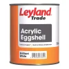 Leyland Trade Eggshell Brilliant White Emulsion Acrylic Paint 750ml
