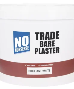 No Nonsense Trade Bare Plaster Paint Brilliant White 10Ltr