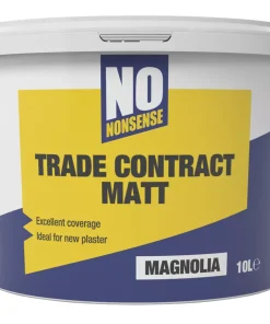 No Nonsense Matt Magnolia Emulsion Paint 10Ltr
