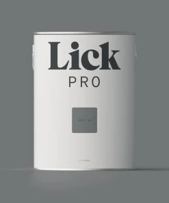 LickPro Matt Grey 10 Emulsion Paint 5Ltr