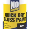 No Nonsense Gloss Black Acrylic Water-Based Paint 1Ltr