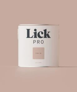 LickPro Matt Pink 08 Emulsion Paint 2.5Ltr