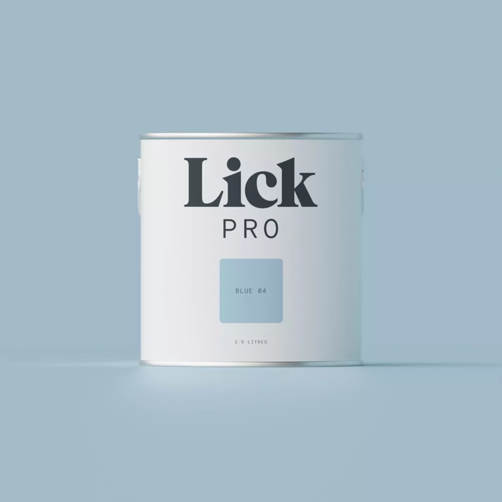 LickPro Eggshell Blue 04 Emulsion Paint 2.5Ltr