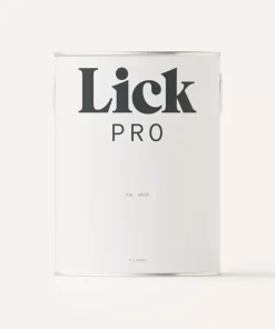 LickPro Matt White RAL 9010 Emulsion Paint 5Ltr