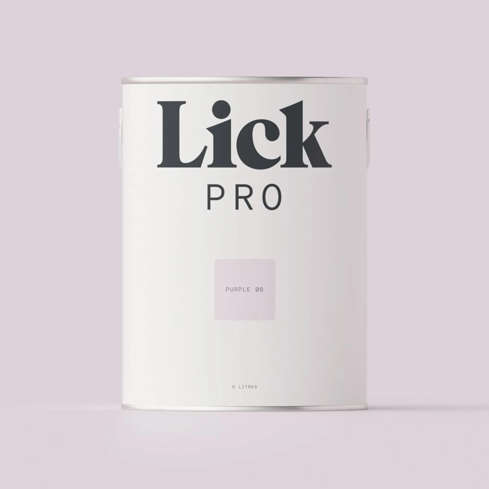 LickPro Matt Purple 06 Emulsion Paint 5Ltr