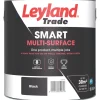 Leyland Trade Smart Eggshell Black Emulsion Multi-Surface Paint 2.5Ltr