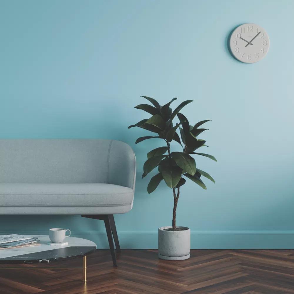 LickPro Eggshell Blue 08 Emulsion Paint 2.5Ltr - Image 6