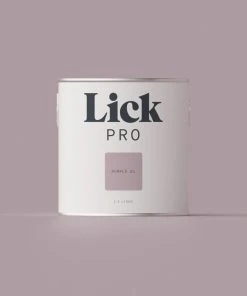 LickPro Matt Purple 01 Emulsion Paint 2.5Ltr