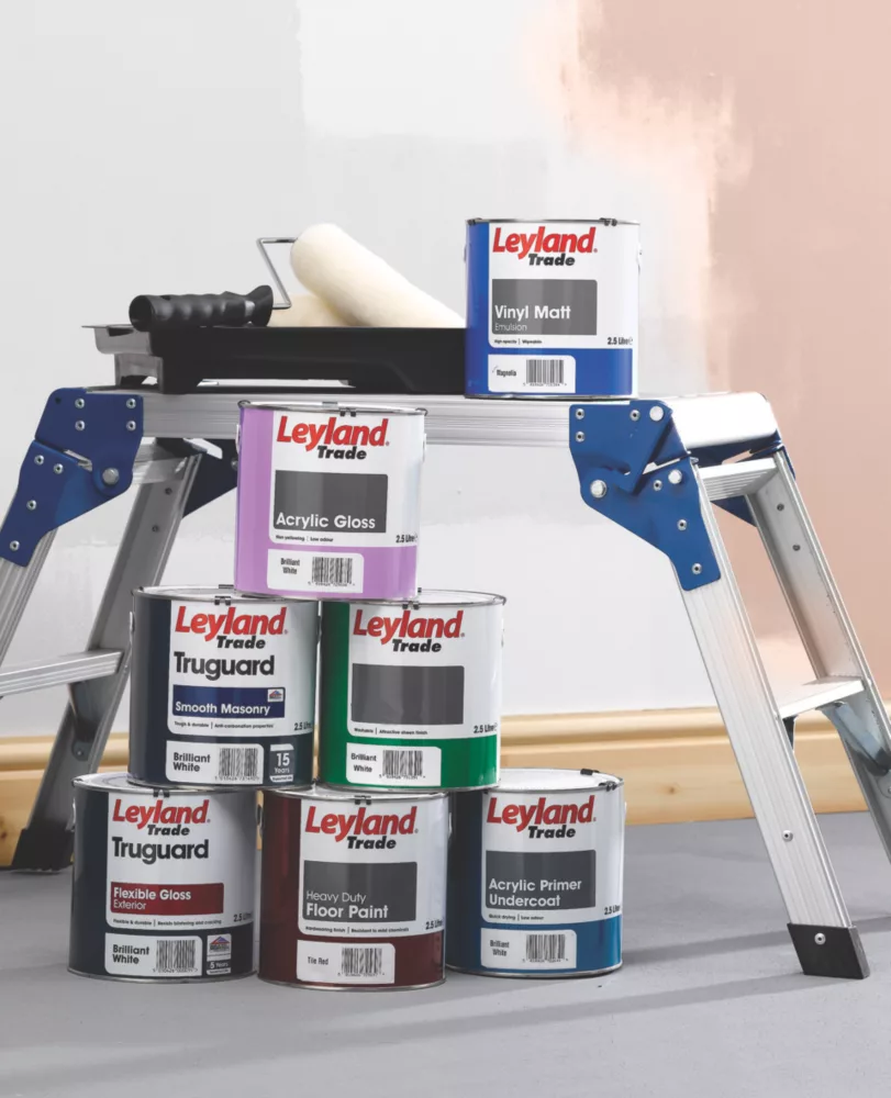 Leyland Trade Acrylic Primer Undercoat 2.5Ltr 4 Leyland Trade Acrylic Primer Undercoat 2.5Ltr - Image 2