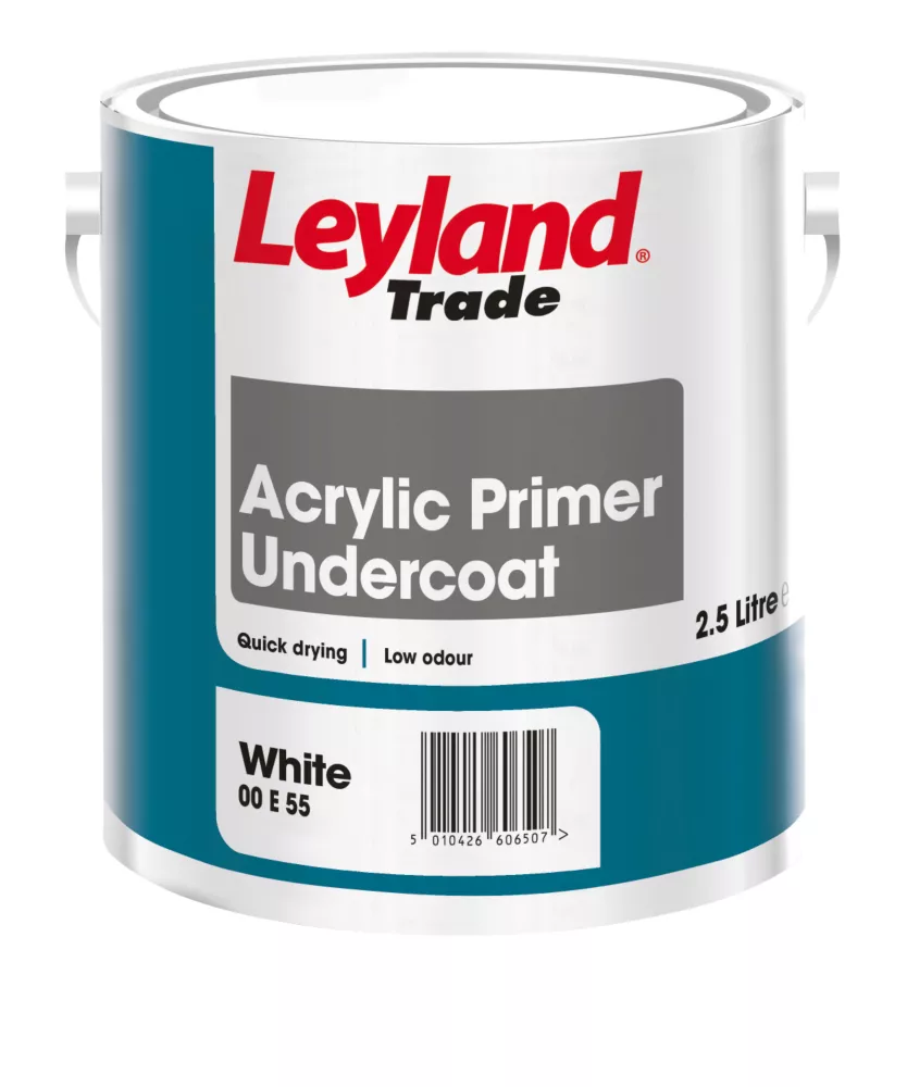 Leyland Trade Acrylic Primer Undercoat 2.5Ltr 3 Leyland Trade Acrylic Primer Undercoat 2.5Ltr