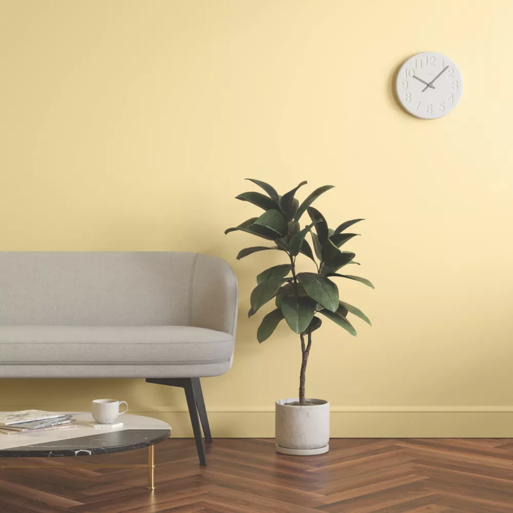 LickPro Eggshell Yellow 07 Emulsion Paint 2.5Ltr - Image 6