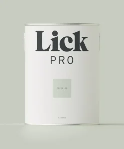 LickPro Matt Green 09 Emulsion Paint 5Ltr