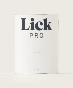 LickPro Matt White 02 Emulsion Paint 5Ltr