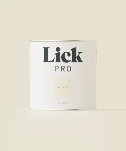 LickPro Eggshell White 05 Emulsion Paint 2.5Ltr