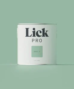 LickPro Matt Green 15 Emulsion Paint 2.5Ltr