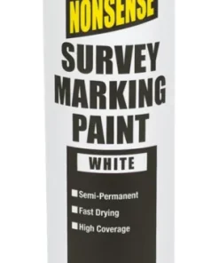 No Nonsense Survey Marking Paint White 750ml