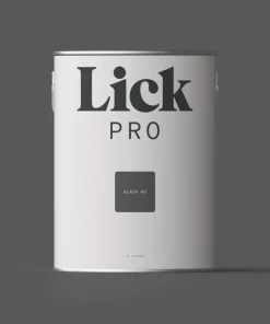 LickPro Matt Black 03 Emulsion Paint 5Ltr