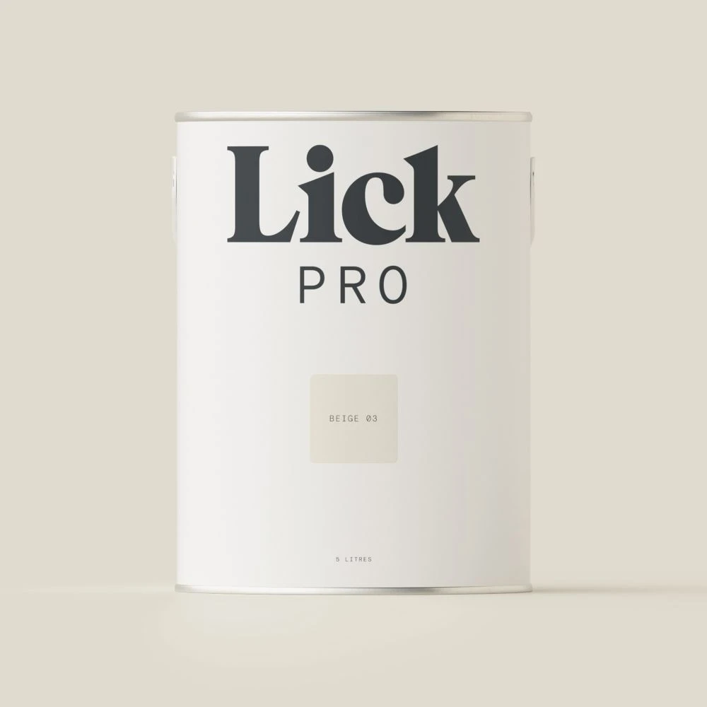 LickPro Matt Beige 03 Emulsion Paint 5Ltr