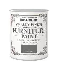 Rust-oleum Universal Furniture Paint Chalky Anthracite Grey 750ml