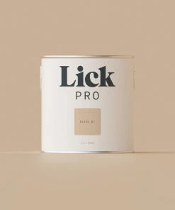 LickPro Eggshell Beige 07 Emulsion Paint 2.5Ltr